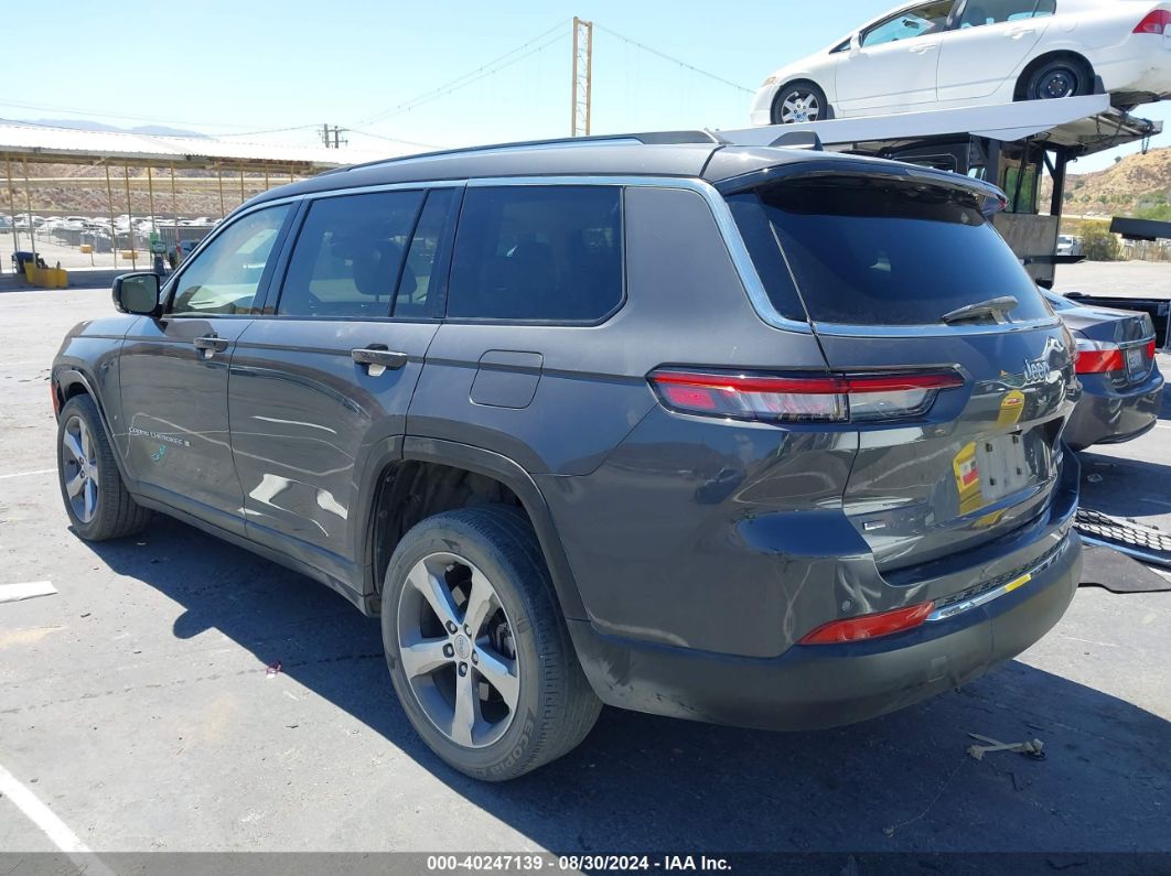 2021 JEEP GRAND CHEROKEE L LIMITED 4X2 Gray  Gasoline 1C4RJJBG1M8183744 photo #4