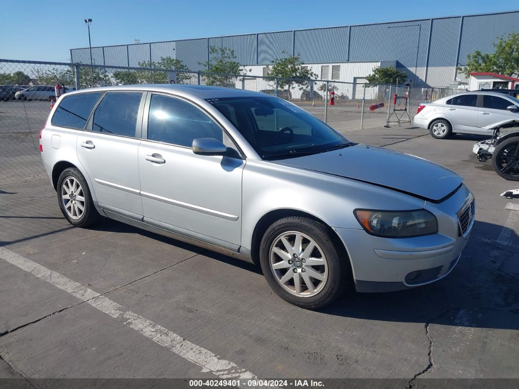 2006 VOLVO V50 T5 Silver  Gasoline YV1MW682662159864 photo #1