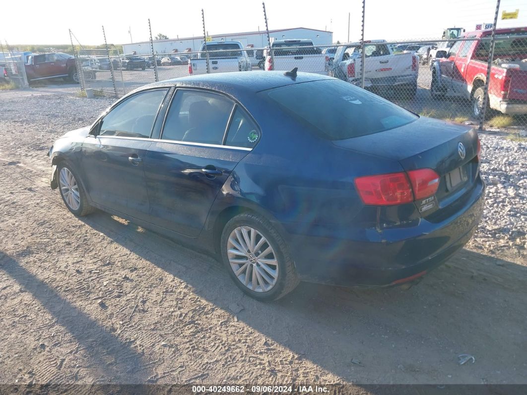 2012 VOLKSWAGEN JETTA 2.5L SEL/2.5L SEL PREMIUM Blue  Gasoline 3VWLP7AJ9CM412327 photo #4