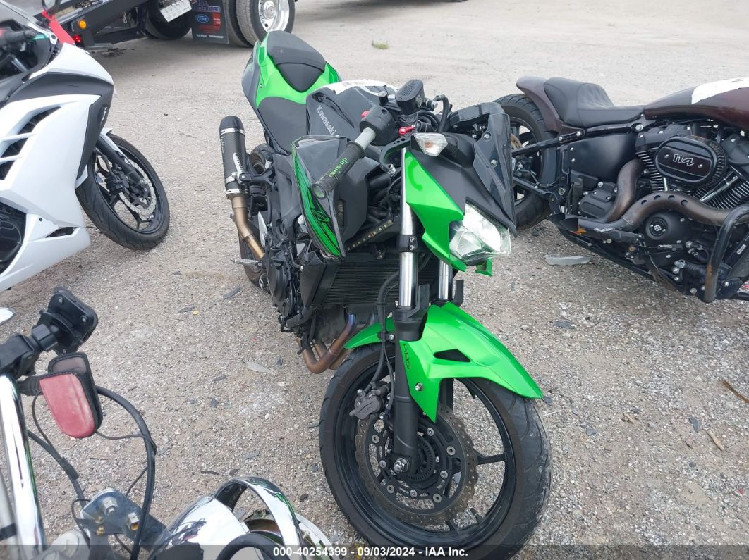 2019 KAWASAKI ER400 D Green  Gasoline JKAERKD16KDA49433 photo #1