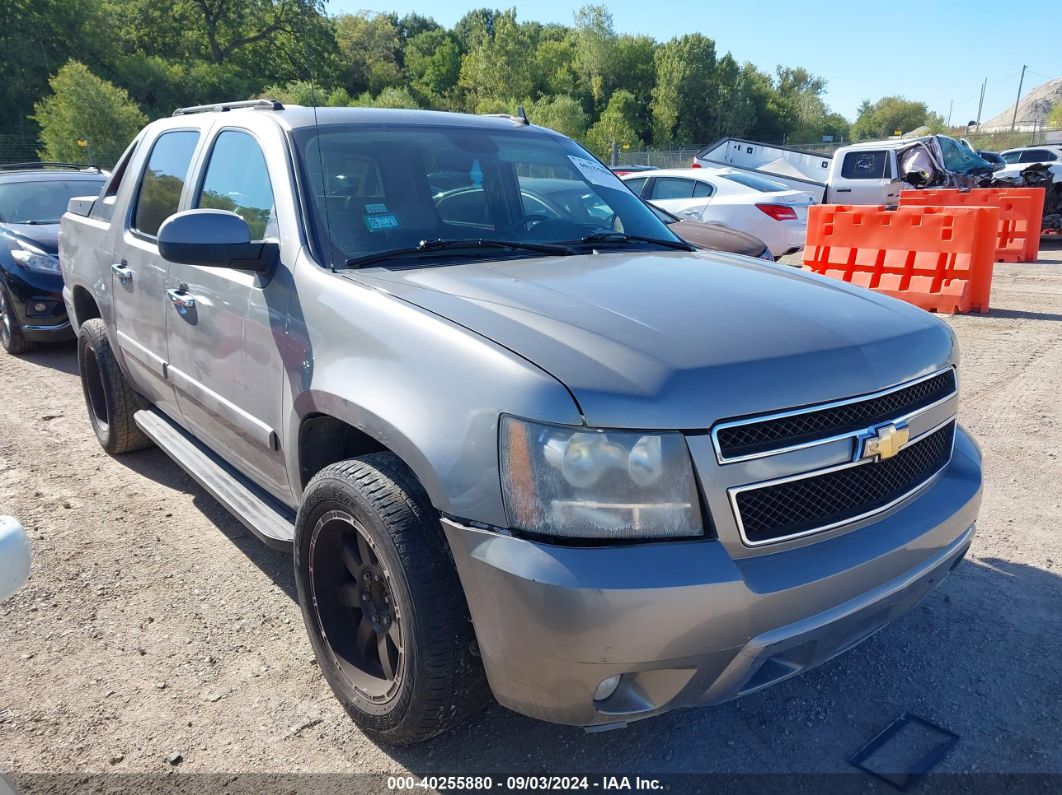 2007 CHEVROLET AVALANCHE 1500 LTZ Beige  Flexible Fuel 3GNFK12387G158231 photo #1