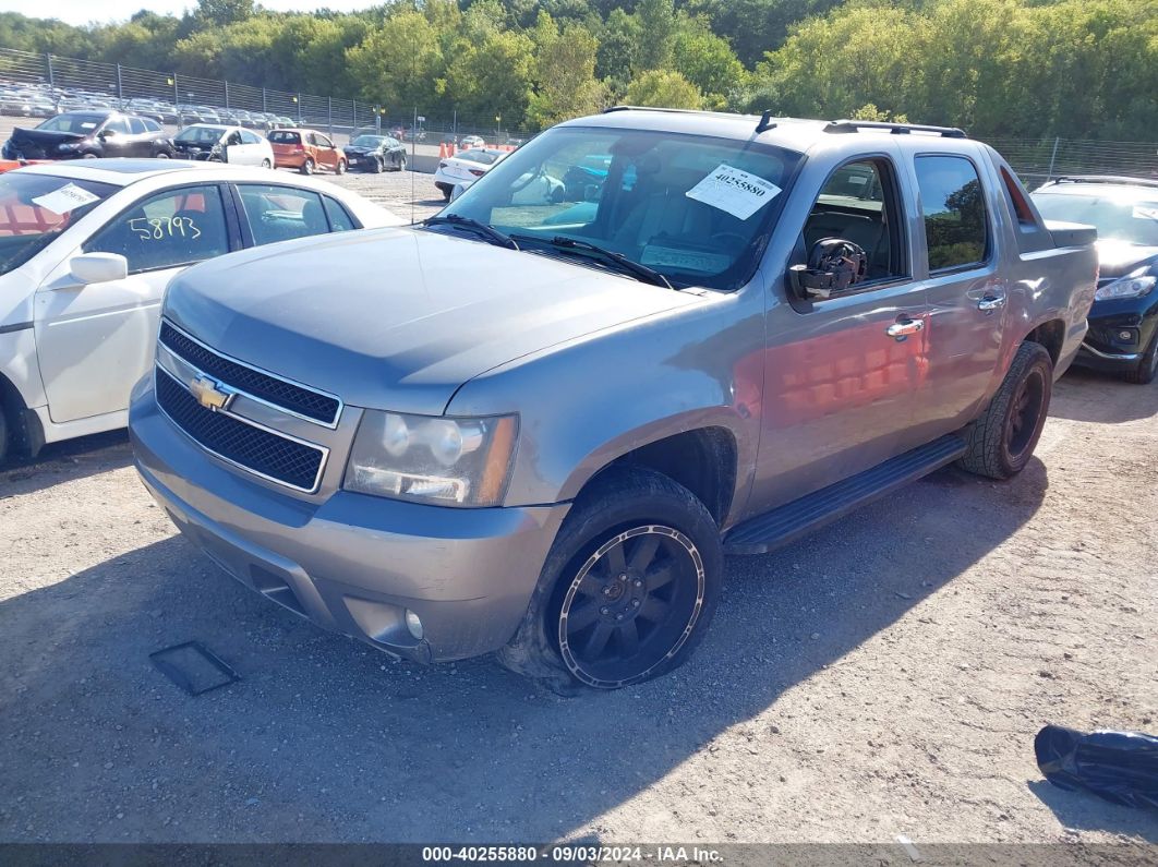 2007 CHEVROLET AVALANCHE 1500 LTZ Beige  Flexible Fuel 3GNFK12387G158231 photo #3