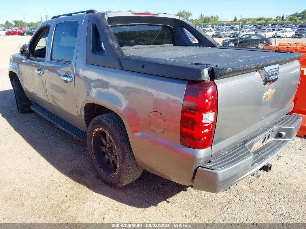 2007 CHEVROLET AVALANCHE 1500 LTZ Beige  Flexible Fuel 3GNFK12387G158231 photo #4