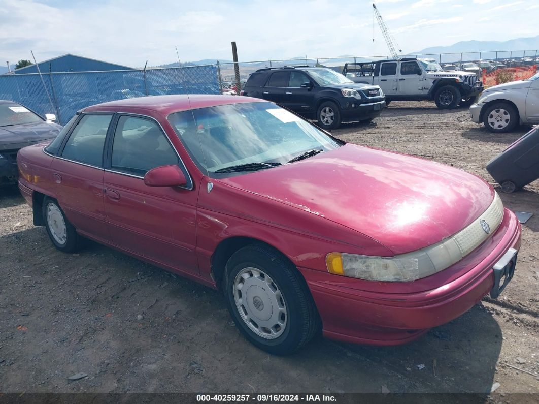 1995 MERCURY SABLE GS Red  Gasoline 1MELM50U1SG647159 photo #1