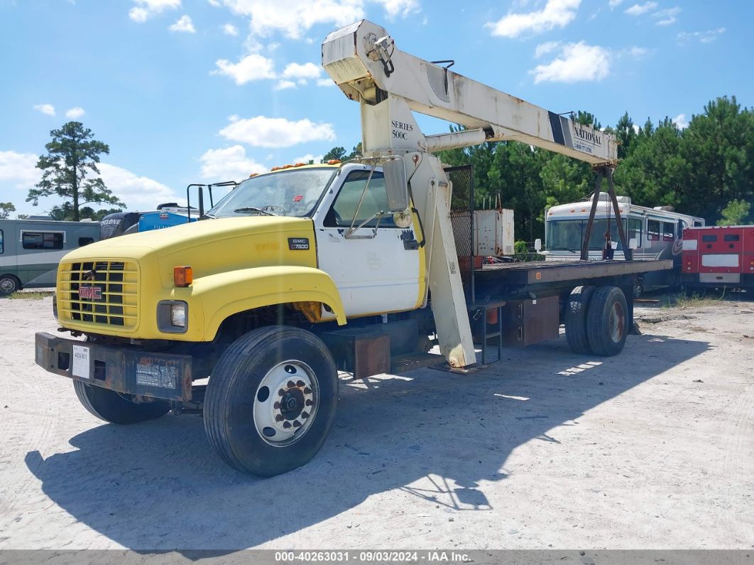 1998 GMC C-SERIES C7H042 Yellow  Diesel 1GDL7H1C4WJ519065 photo #3