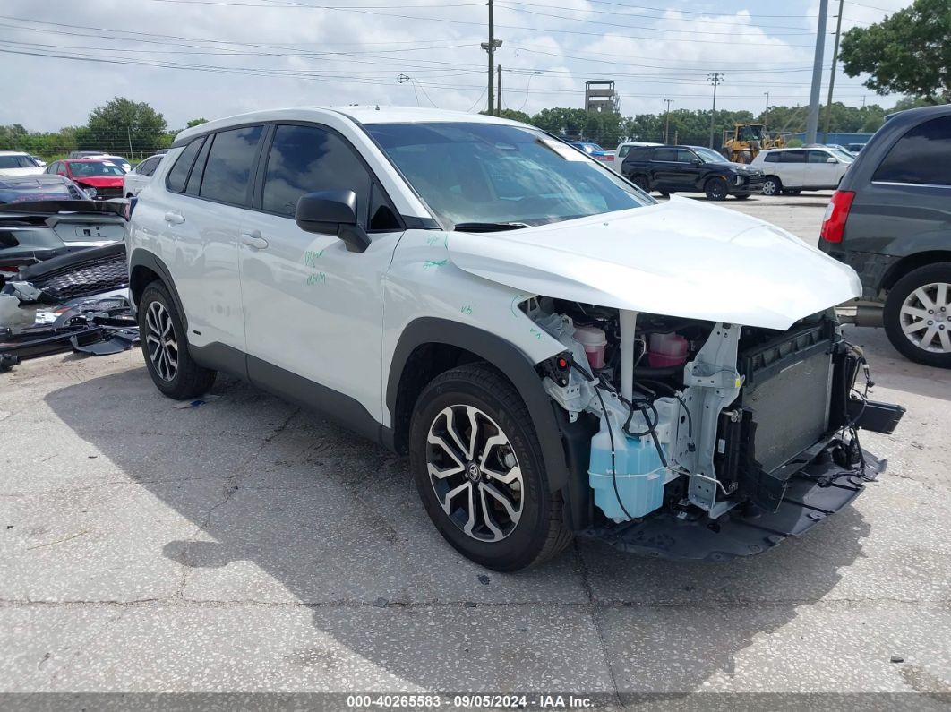 2023 TOYOTA COROLLA CROSS HYBRID S White  Hybrid 7MUFBABG4PV011441 photo #1