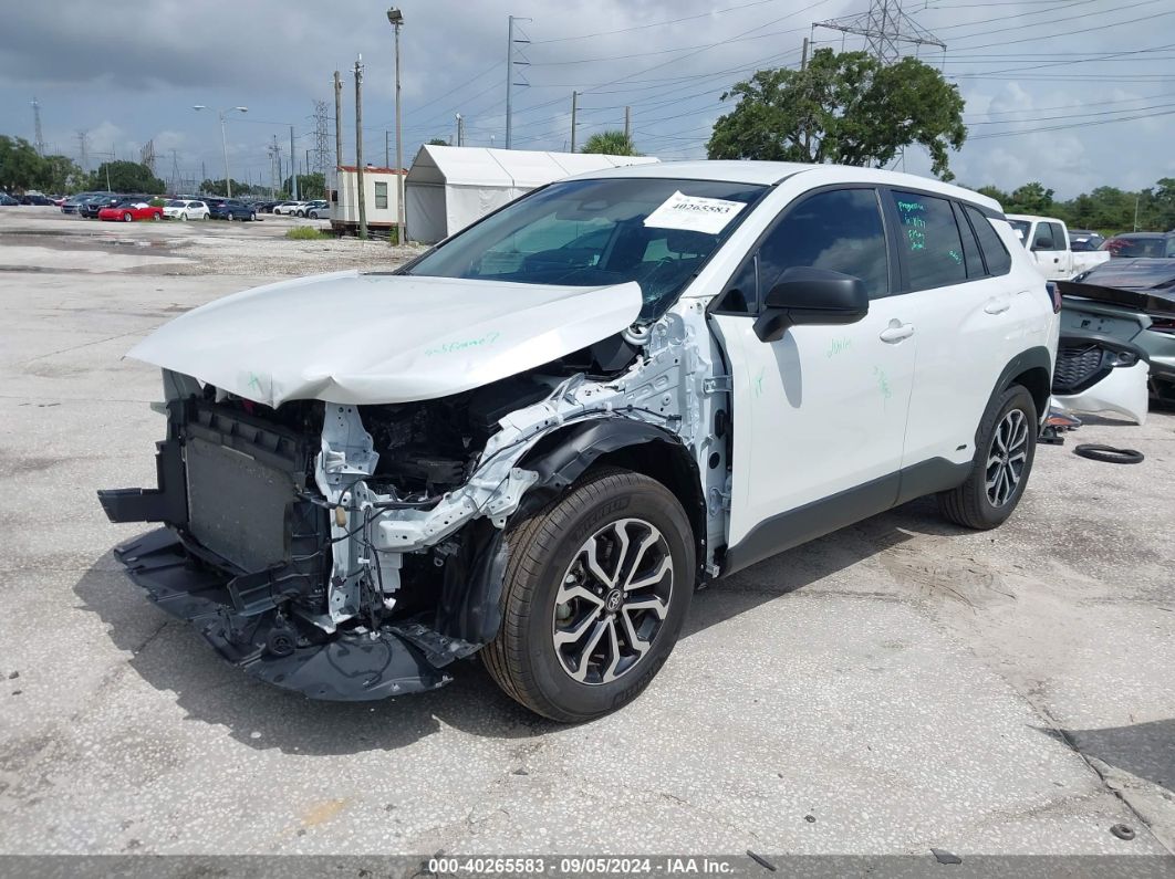 2023 TOYOTA COROLLA CROSS HYBRID S White  Hybrid 7MUFBABG4PV011441 photo #3