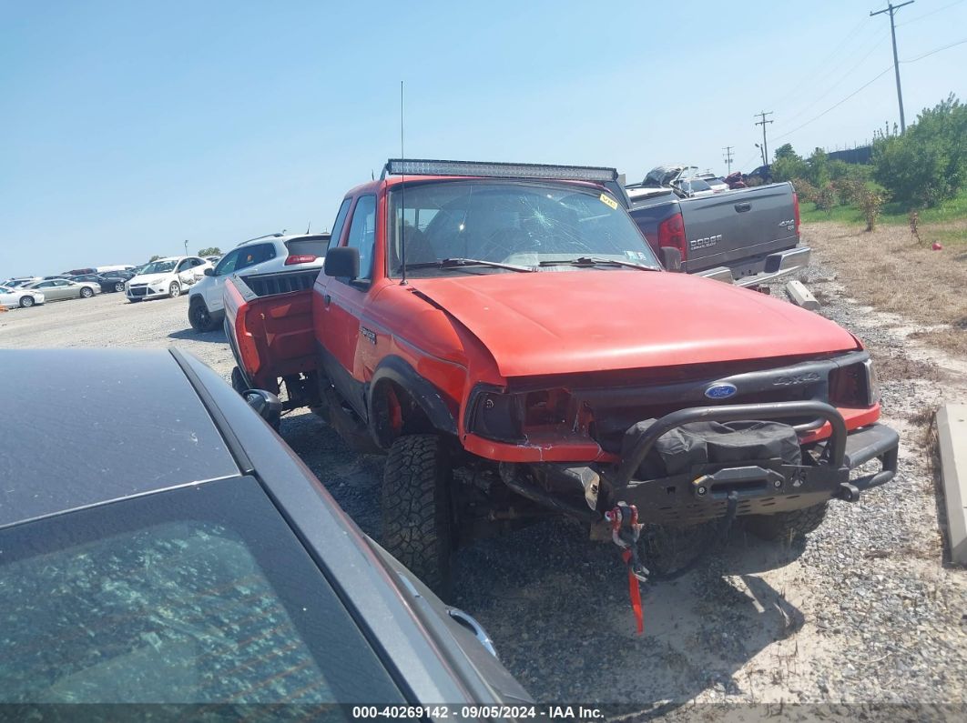 1993 FORD RANGER SUPER CAB Red  Gasoline 1FTCR15U5PTA66203 photo #1