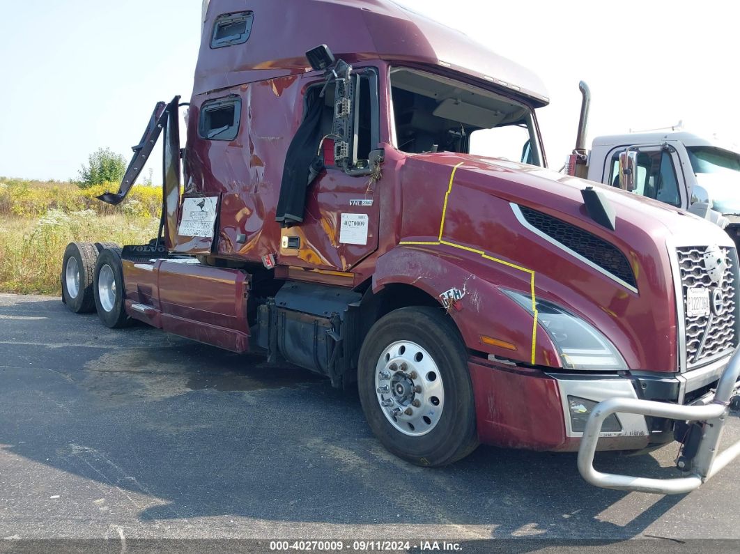 2019 VOLVO VNL Maroon  Diesel 4V4NC9EJ7KN898139 photo #1