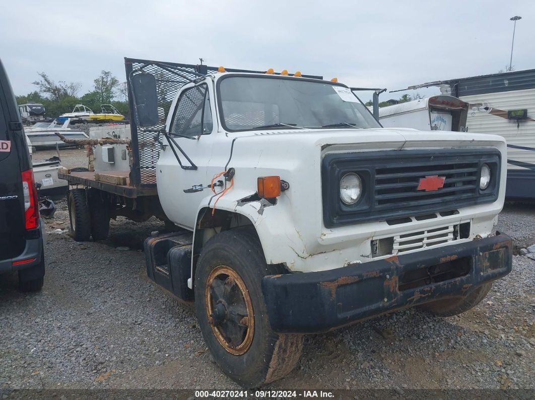 1989 GMC C7000 C7D042 White  Gasoline 1GDL7D1BXKV508784 photo #1