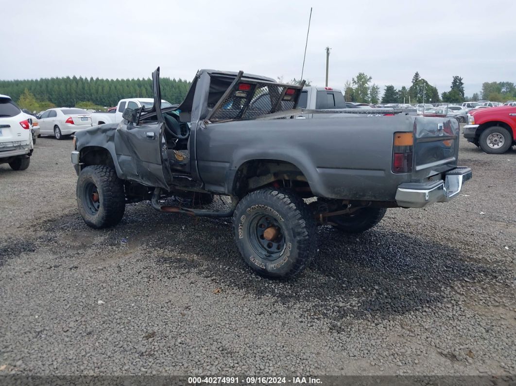 1994 TOYOTA PICKUP 1/2 TON SHRT WHEELBASE/DX Gray  Gasoline JT4RN01P5R7063524 photo #4