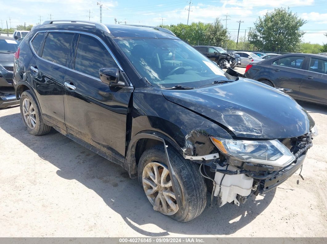 2019 NISSAN ROGUE SV Black  Gasoline 5N1AT2MV8KC738249 photo #1