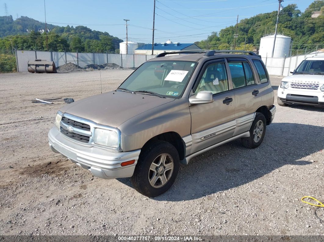 2002 CHEVROLET TRACKER HARD TOP LT Gold  Gasoline 2CNBJ634226938658 photo #3