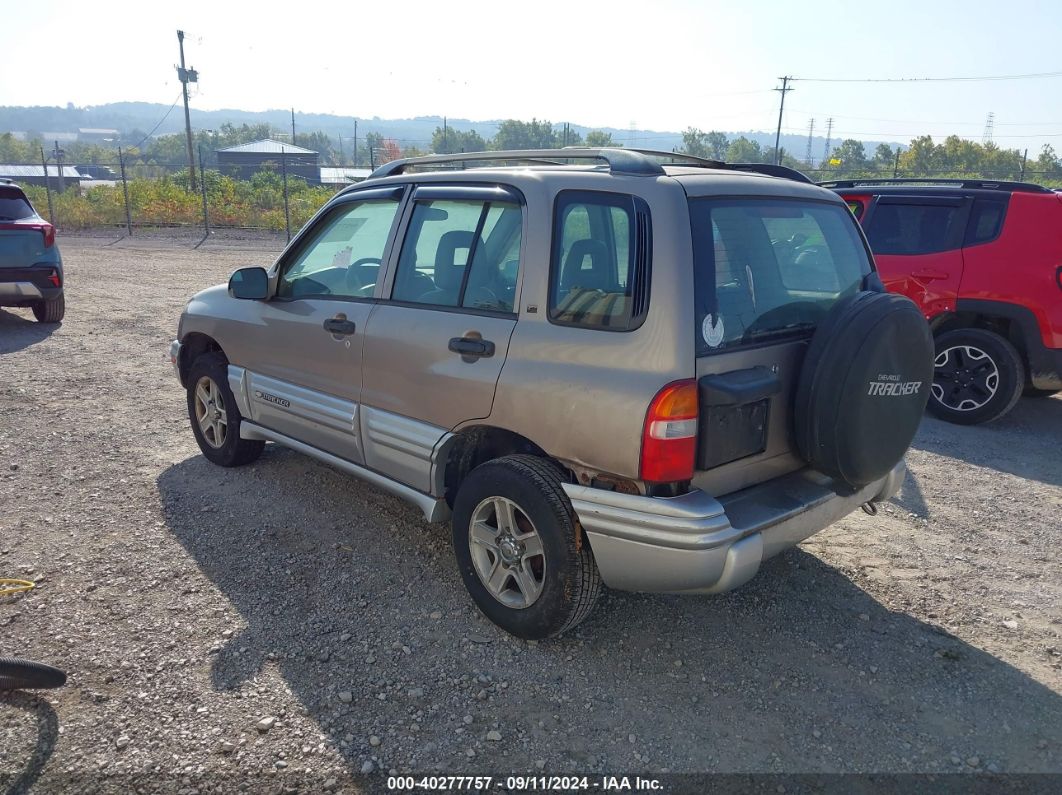 2002 CHEVROLET TRACKER HARD TOP LT Gold  Gasoline 2CNBJ634226938658 photo #4