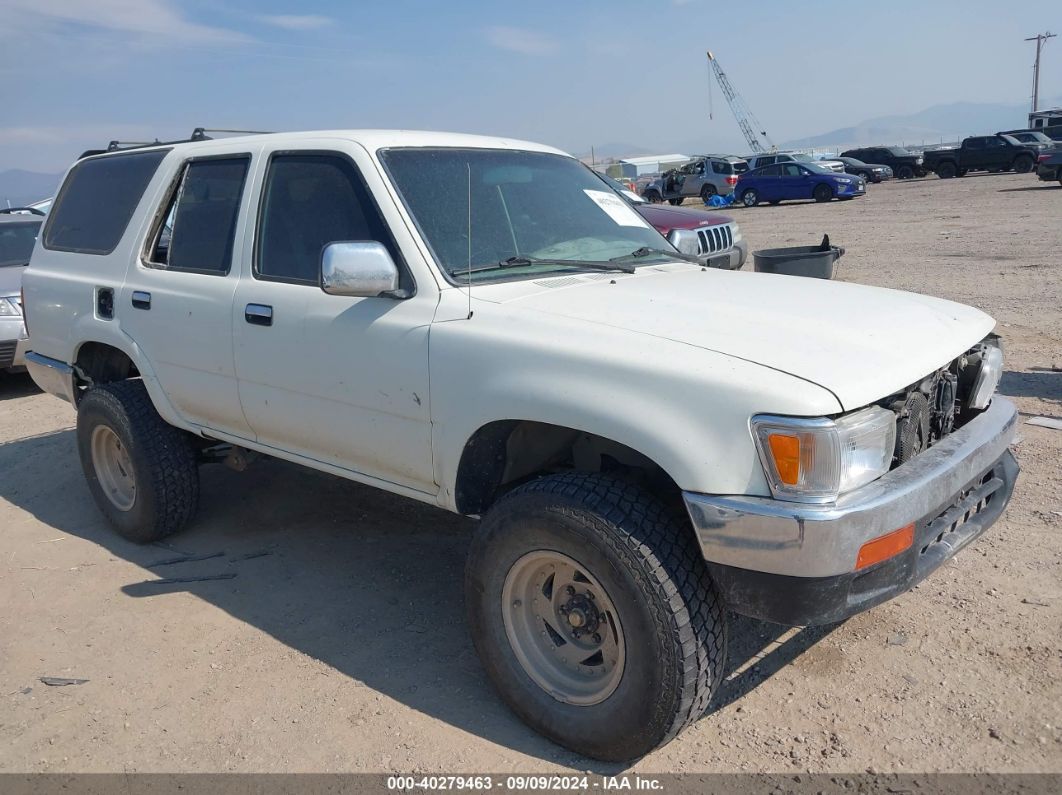 1993 TOYOTA 4RUNNER VN39 SR5 White  Gasoline JT3VN39W9P0118899 photo #1