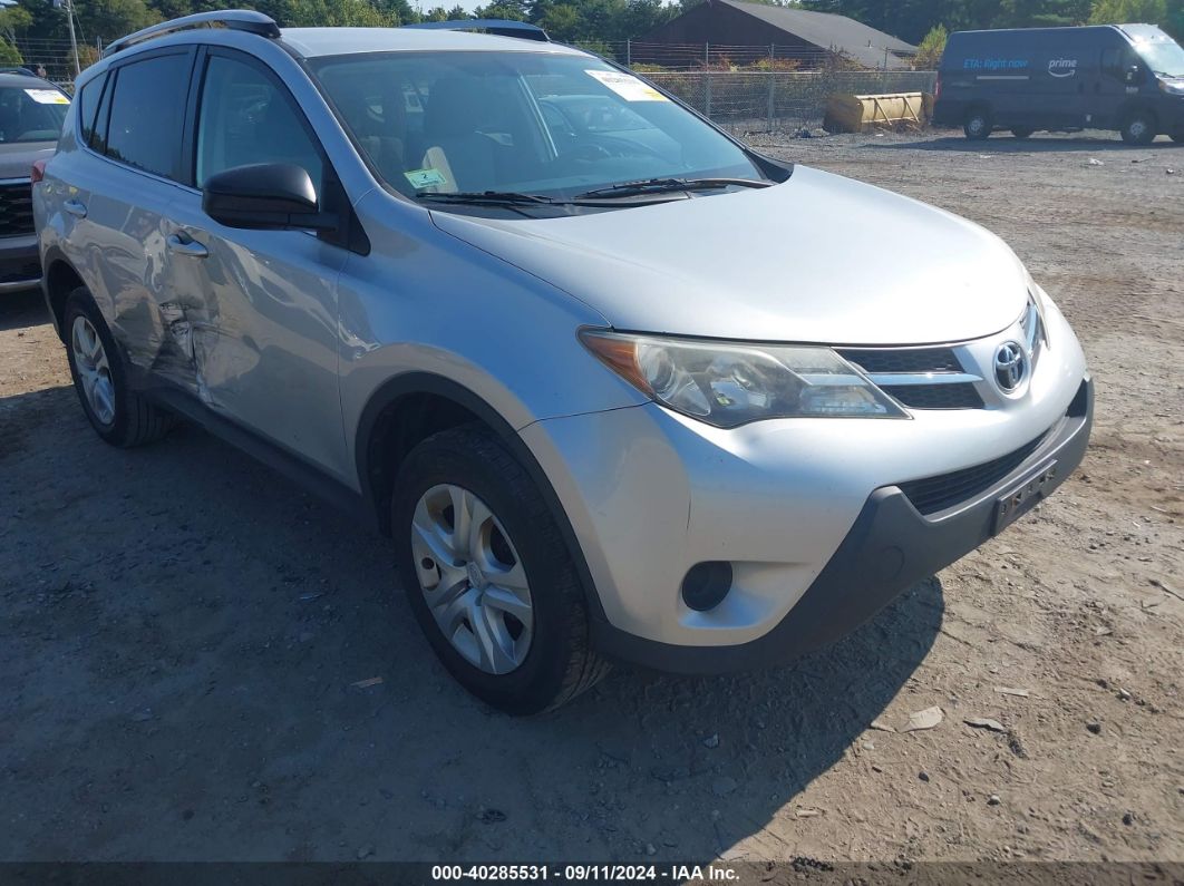 2014 TOYOTA RAV4 LE Silver  Gasoline JTMBFREV3ED089904 photo #1