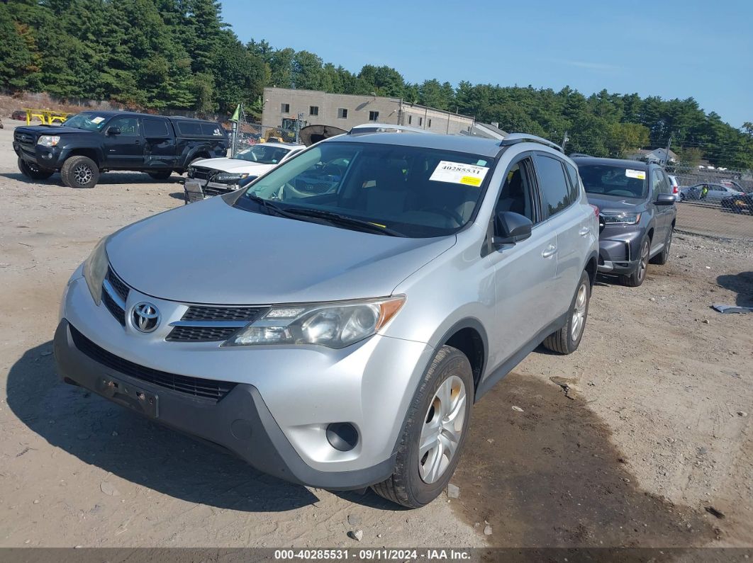 2014 TOYOTA RAV4 LE Silver  Gasoline JTMBFREV3ED089904 photo #3