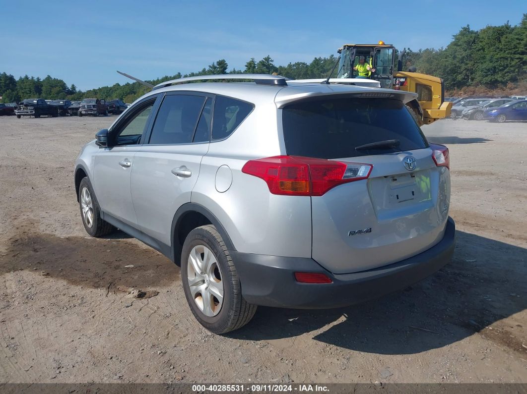 2014 TOYOTA RAV4 LE Silver  Gasoline JTMBFREV3ED089904 photo #4