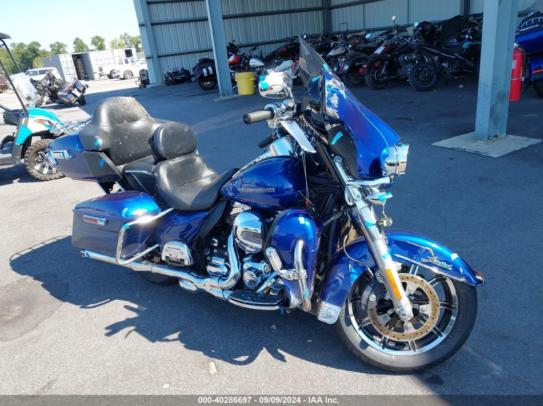 2015 HARLEY-DAVIDSON FLHTK ULTRA LIMITED Blue  Gasoline 1HD1KEL18FB641313 photo #1