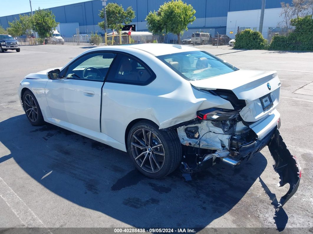 2024 BMW 230 I White  Gasoline 3MW23CM04R8E64789 photo #4