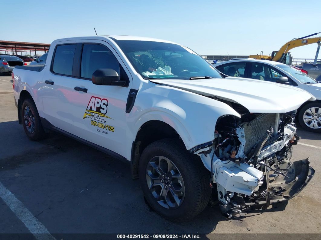 2024 FORD MAVERICK XLT White  Hybrid 3FTTW8H38RRA22043 photo #1