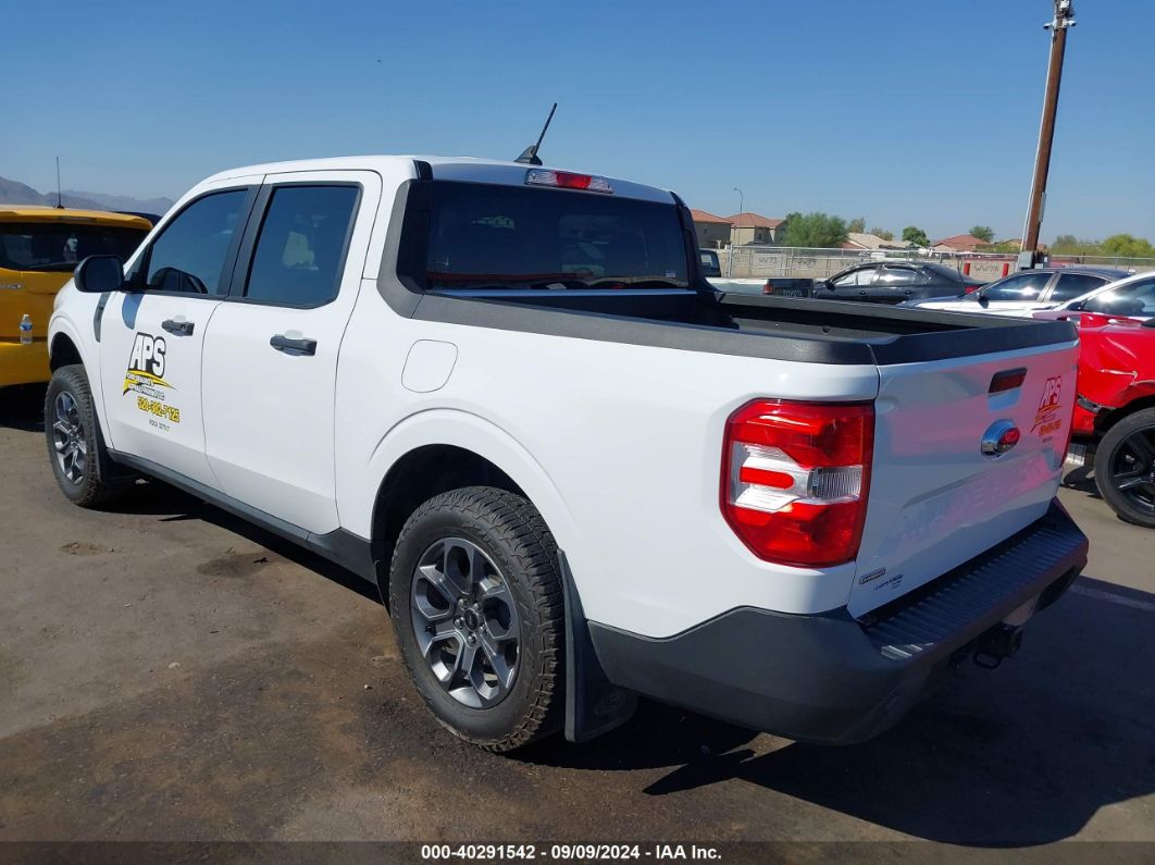 2024 FORD MAVERICK XLT White  Hybrid 3FTTW8H38RRA22043 photo #4