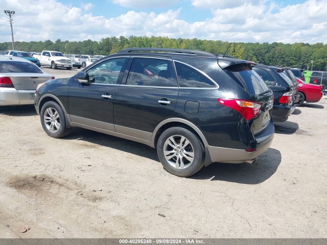 2012 HYUNDAI VERACRUZ LIMITED Black  Gasoline KM8NU4CC7CU200972 photo #4