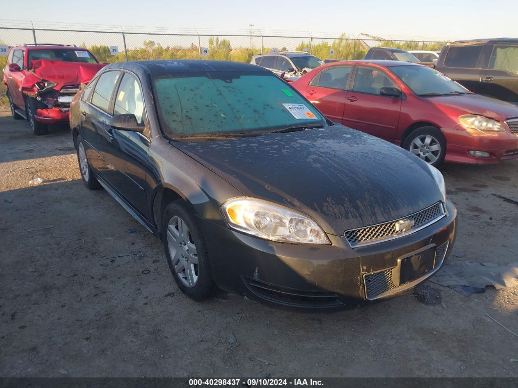 2016 CHEVROLET IMPALA LIMITED LT Black  Gasoline 2G1WB5E3XG1113840 photo #1