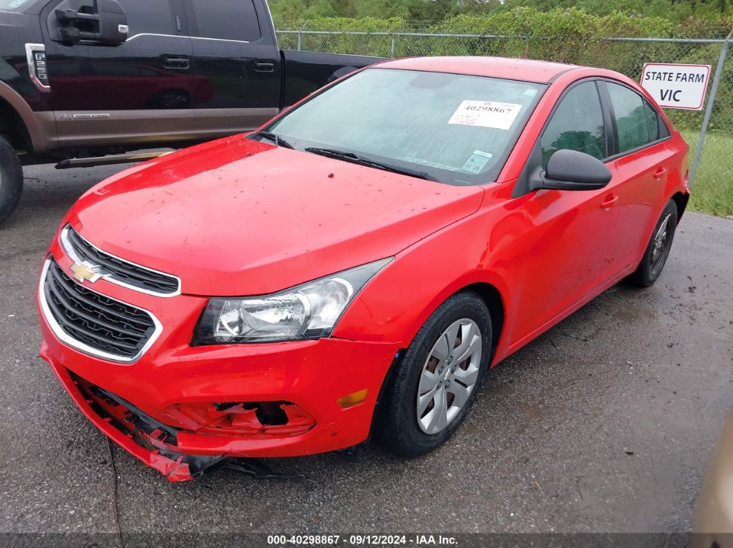 2016 CHEVROLET CRUZE LIMITED LS AUTO Red  Gasoline 1G1PC5SH6G7121695 photo #3