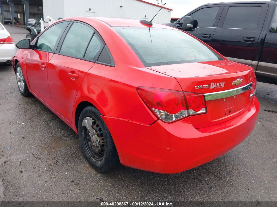 2016 CHEVROLET CRUZE LIMITED LS AUTO Red  Gasoline 1G1PC5SH6G7121695 photo #4