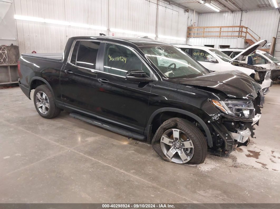 2024 HONDA RIDGELINE RTL Black  Gasoline 5FPYK3F59RB002496 photo #1