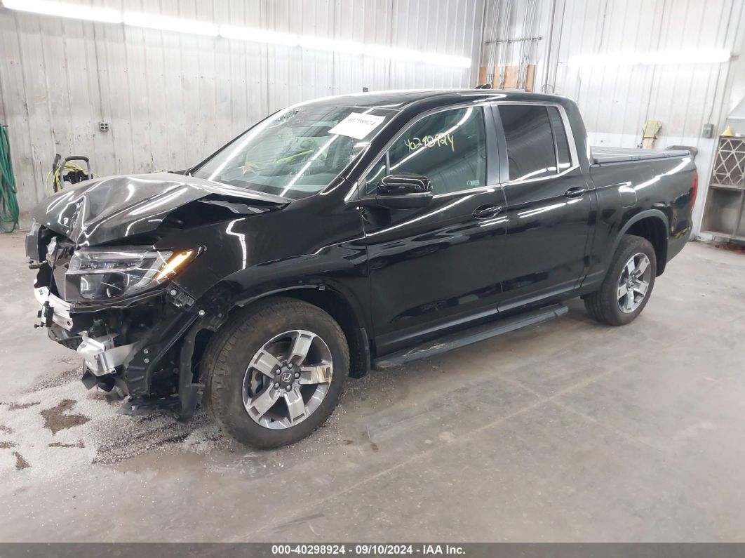 2024 HONDA RIDGELINE RTL Black  Gasoline 5FPYK3F59RB002496 photo #3