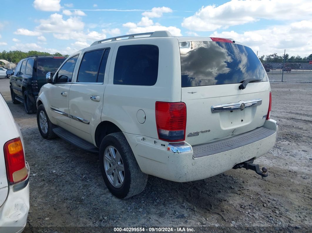 2007 CHRYSLER ASPEN LIMITED White  Gasoline 1A8HX58277F508922 photo #4