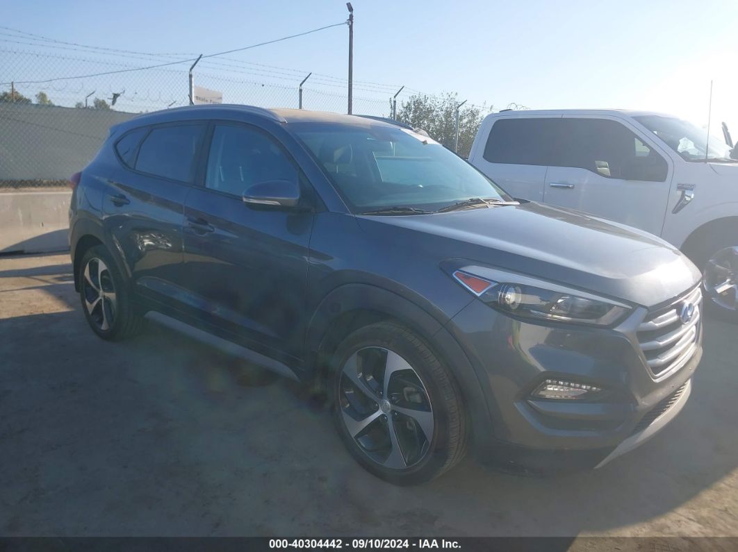 2017 HYUNDAI TUCSON SPORT Gray  Gasoline KM8J33A2XHU525886 photo #1