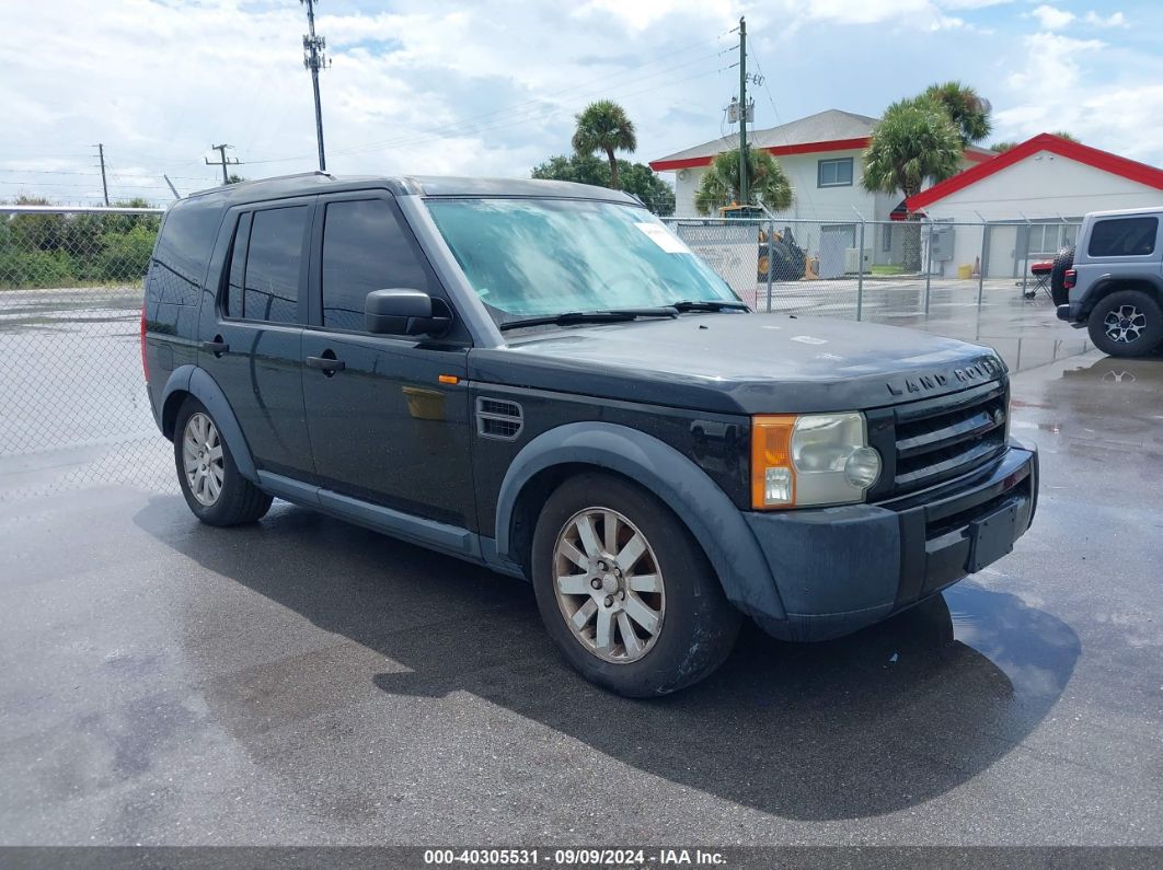 2005 LAND ROVER LR3 SE Black  Gasoline SALAD25425A323833 photo #1