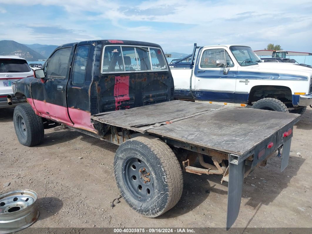 1991 TOYOTA PICKUP 1/2 TON EX LNG WHLBSE DLX Black  Gasoline JT4VN13D7M5042489 photo #4