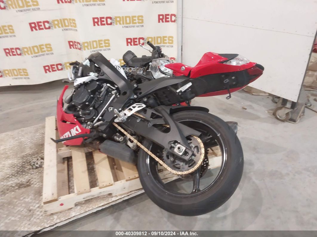 2013 SUZUKI GSX-R600 Red  Other JS1GN7FA9D2100241 photo #4