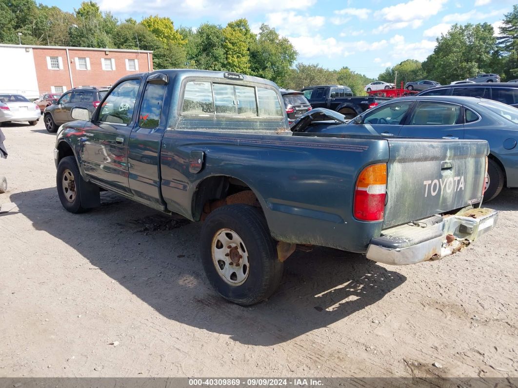 1996 TOYOTA TACOMA XTRACAB Green  Gasoline 4TAWM72N1TZ194792 photo #4