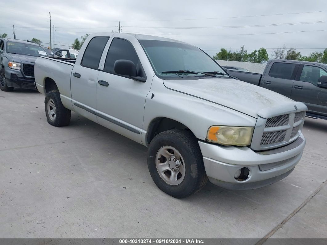 2002 DODGE RAM 1500 ST Silver  Gasoline 1D7HA18N82S678448 photo #1