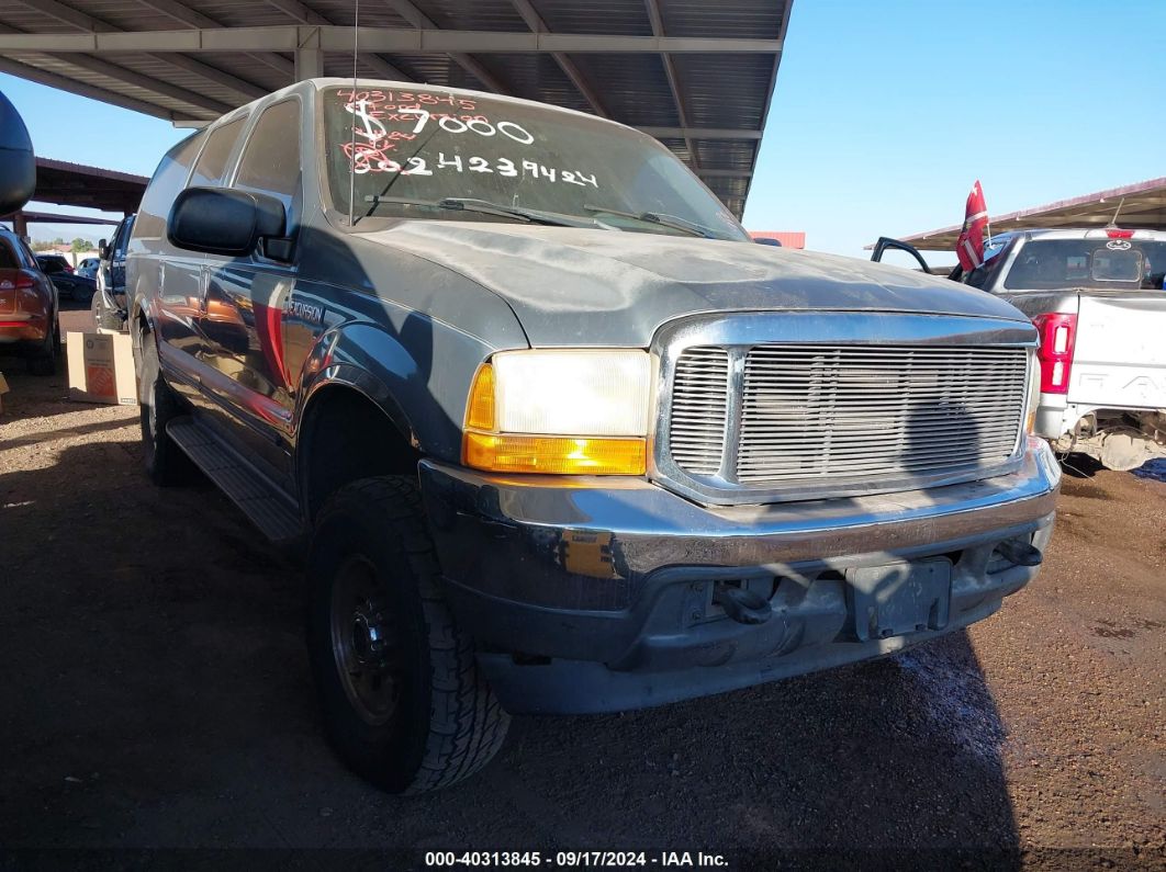 2000 FORD EXCURSION XLT Gray  Gasoline 1FMNU41S1YEB11247 photo #1