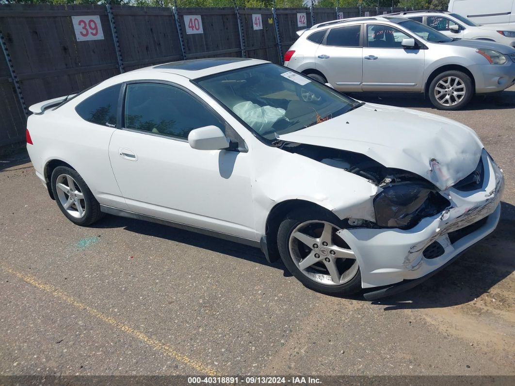 2003 ACURA RSX White  gas JH4DC54813C017333 photo #1