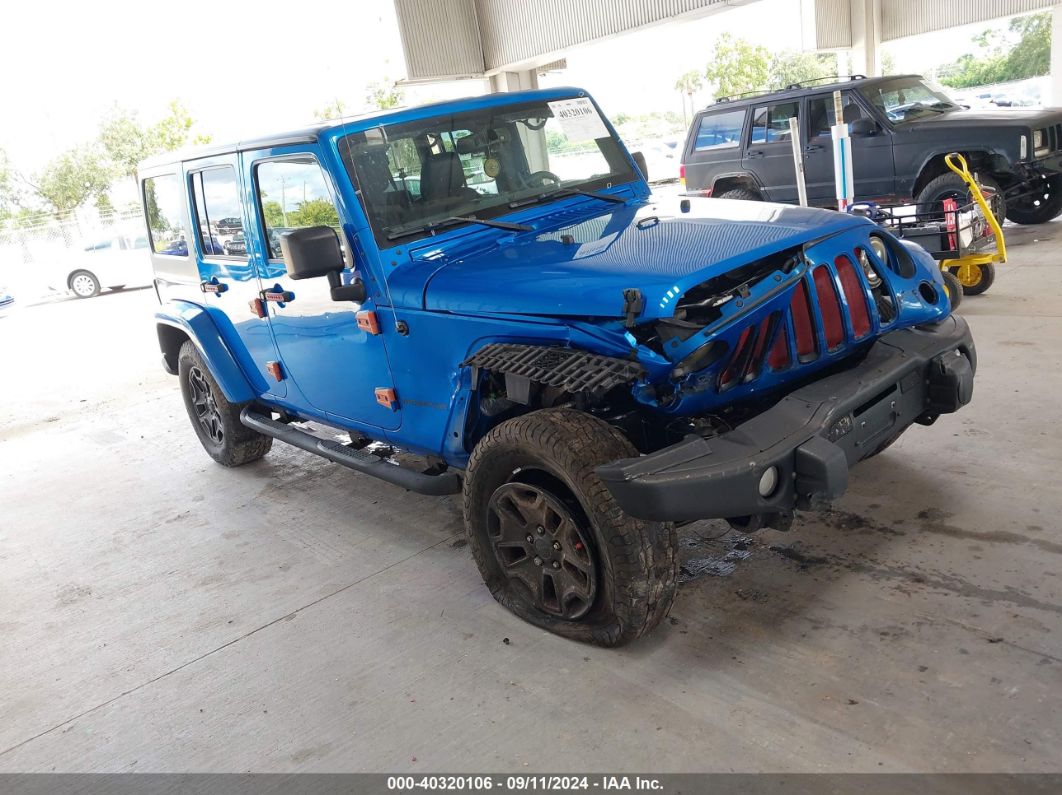 2016 JEEP WRANGLER UNLIMITED BACKCOUNTRY Blue  Flexible Fuel 1C4HJWEG6GL233415 photo #1