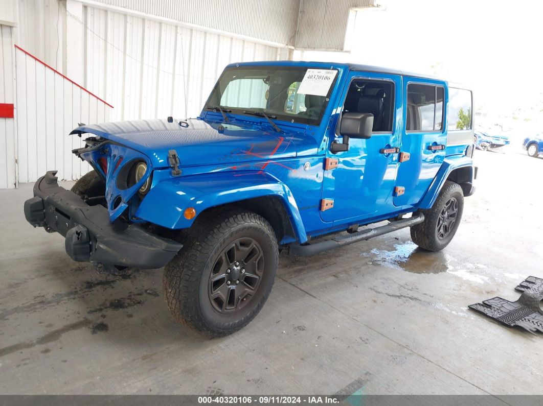 2016 JEEP WRANGLER UNLIMITED BACKCOUNTRY Blue  Flexible Fuel 1C4HJWEG6GL233415 photo #3