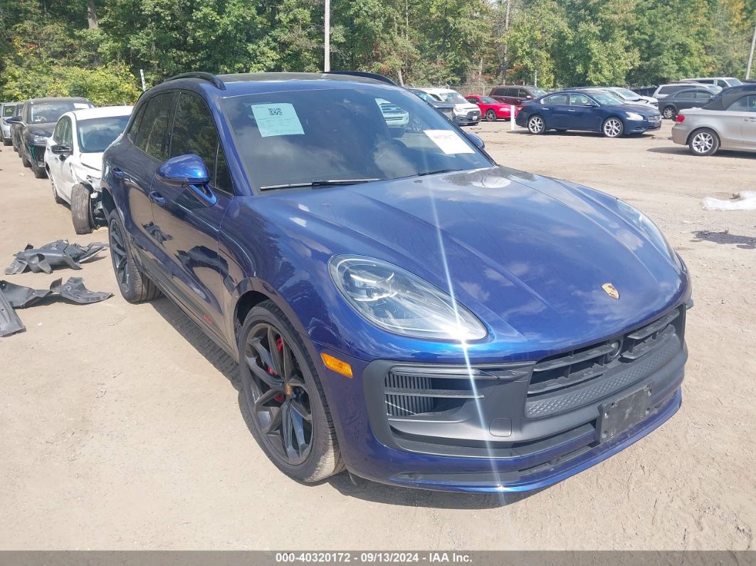 2023 PORSCHE MACAN GTS Blue  Gasoline WP1AF2A56PLB56284 photo #1