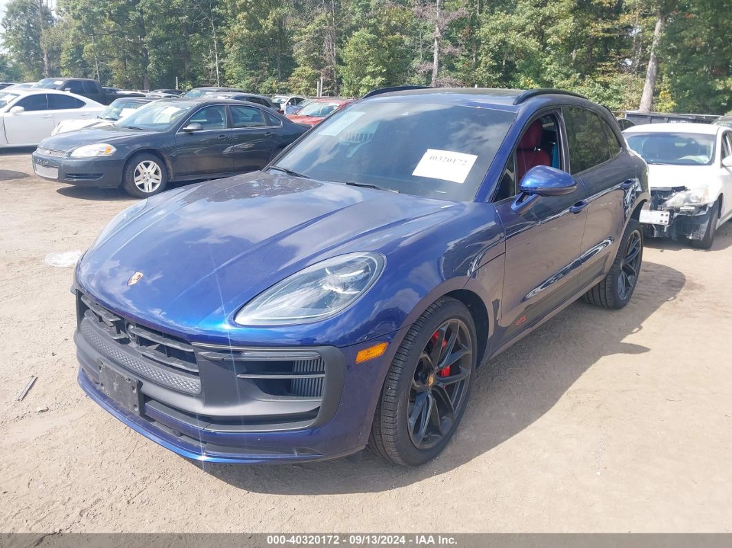 2023 PORSCHE MACAN GTS Blue  Gasoline WP1AF2A56PLB56284 photo #3