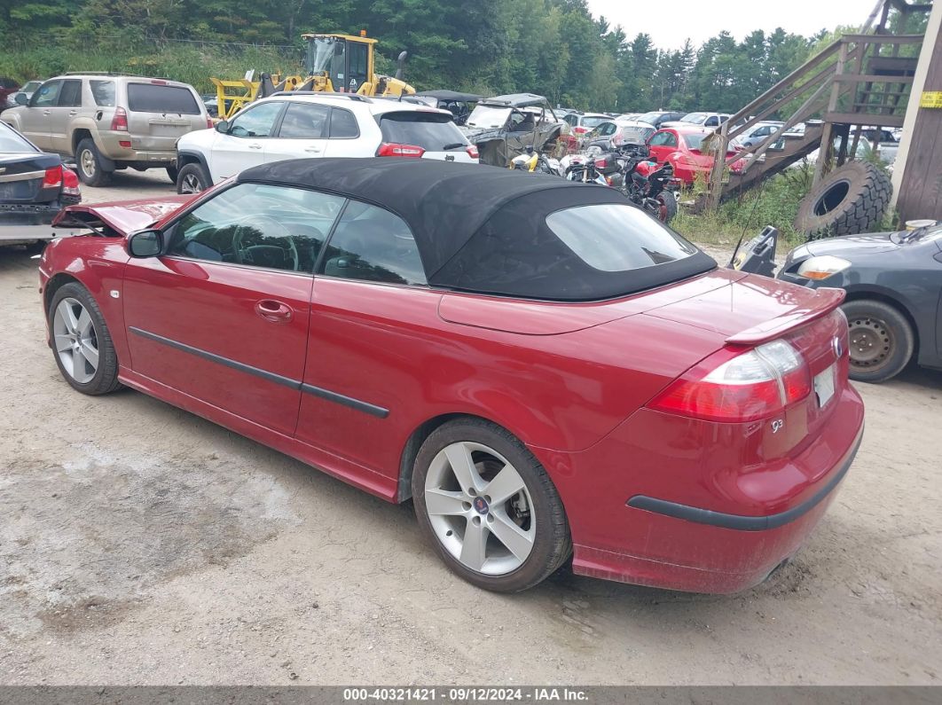 2006 SAAB 9-3 AERO Red  Gasoline YS3FH71U366004605 photo #4