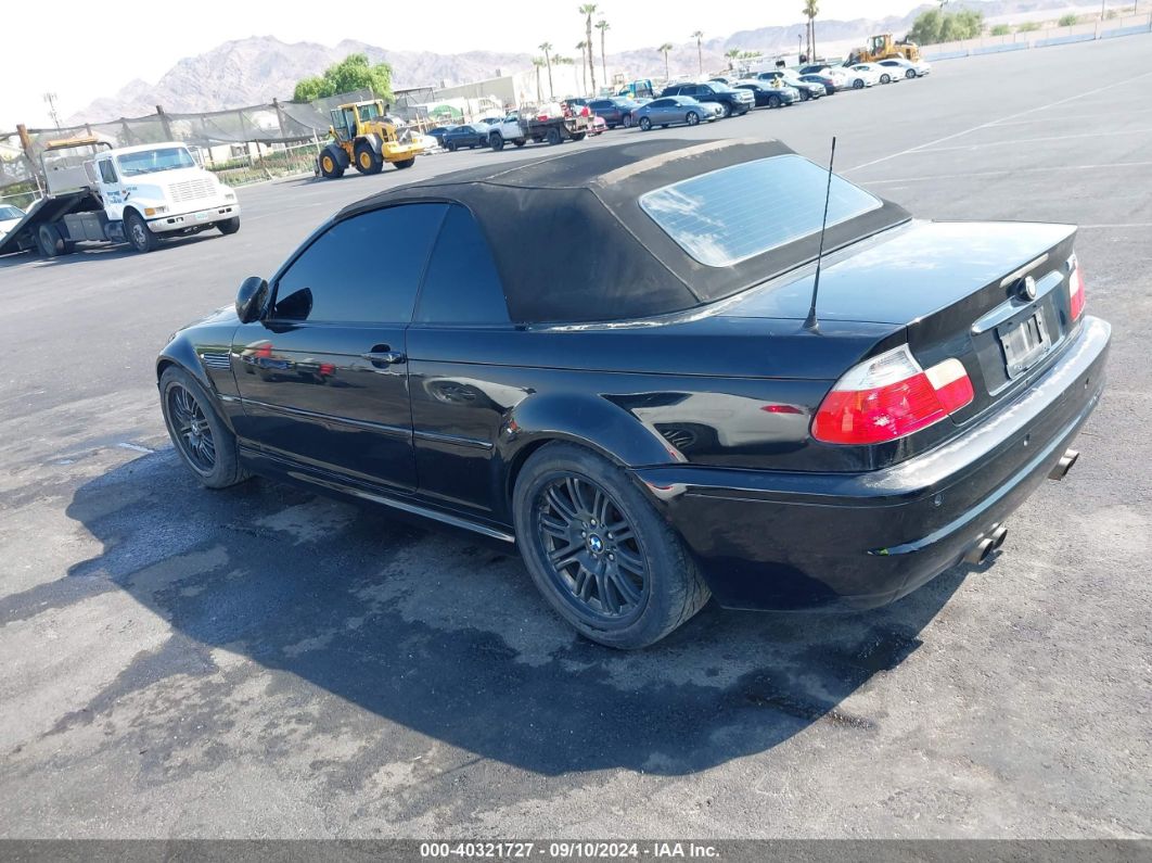 2003 BMW M3 Black  Gasoline WBSBR93423PK01369 photo #4