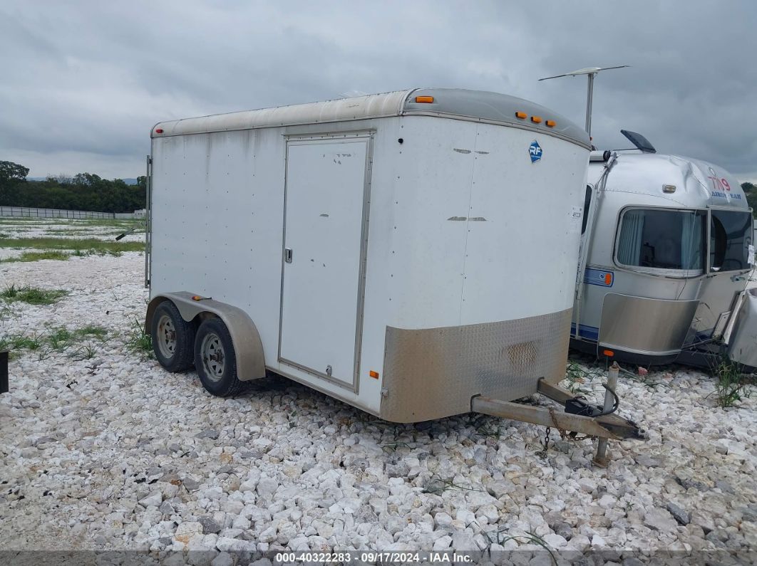 2013 WELLS CARGO UNKNOWN White  Other 1W4200E2XD2026188 photo #1