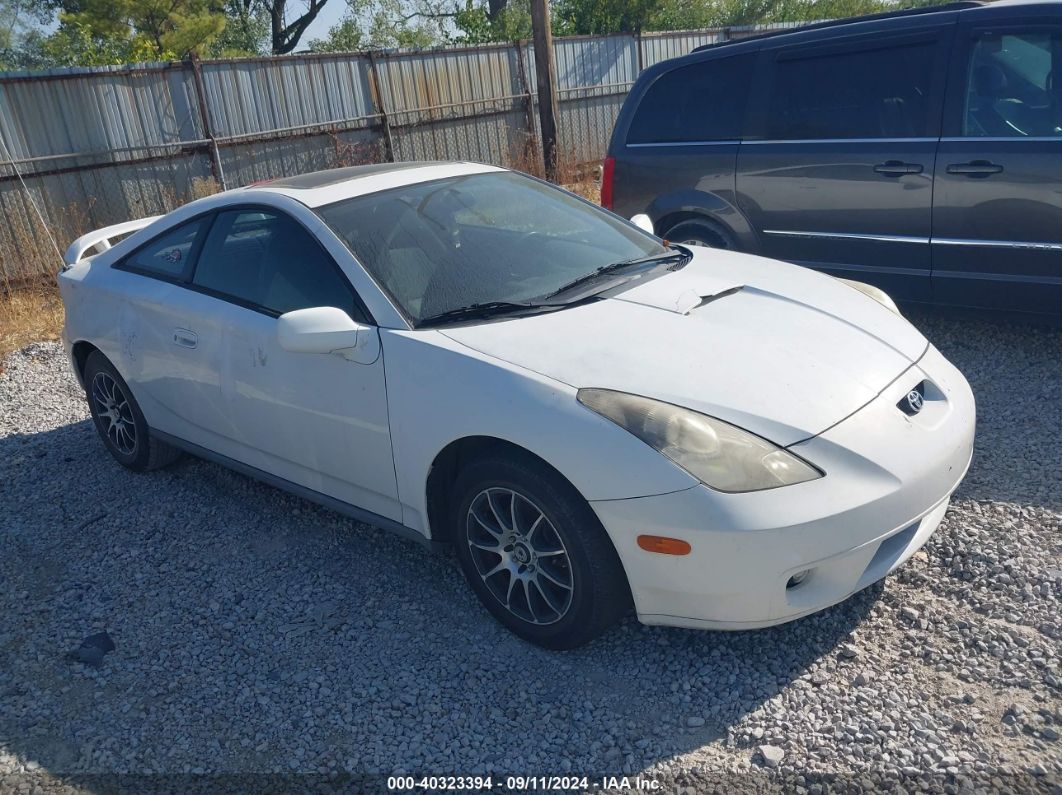 2002 TOYOTA CELICA GT White  Gasoline JTDDR32T020130959 photo #1