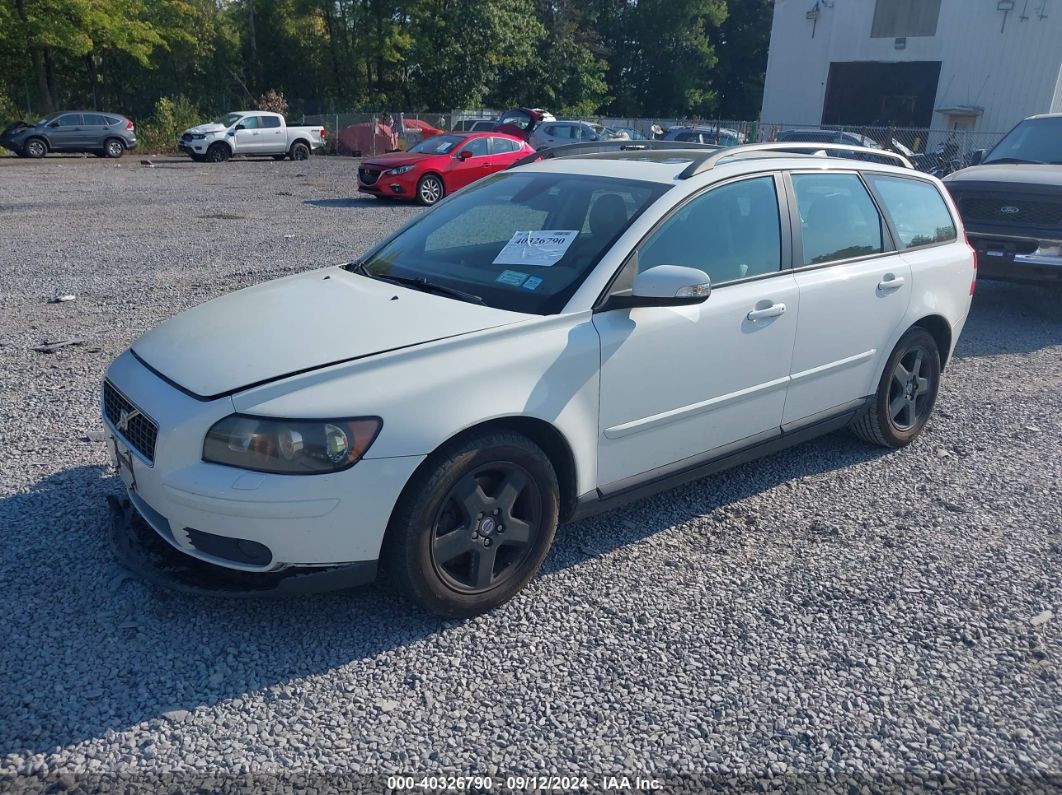 2007 VOLVO V50 T5 White  Gasoline YV1MJ682972319719 photo #3